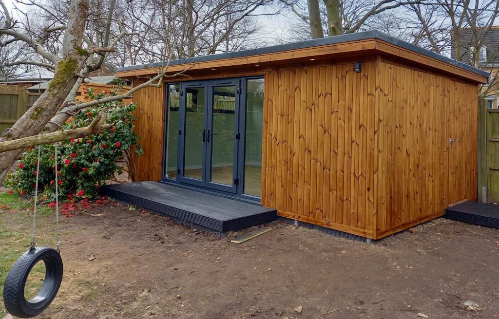Building A Garden Room Using SIPs and Ground Screws