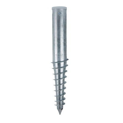 nylon insert in ground screw